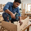 Man_driving_screw_wooden_cabinet_202605241457.webp