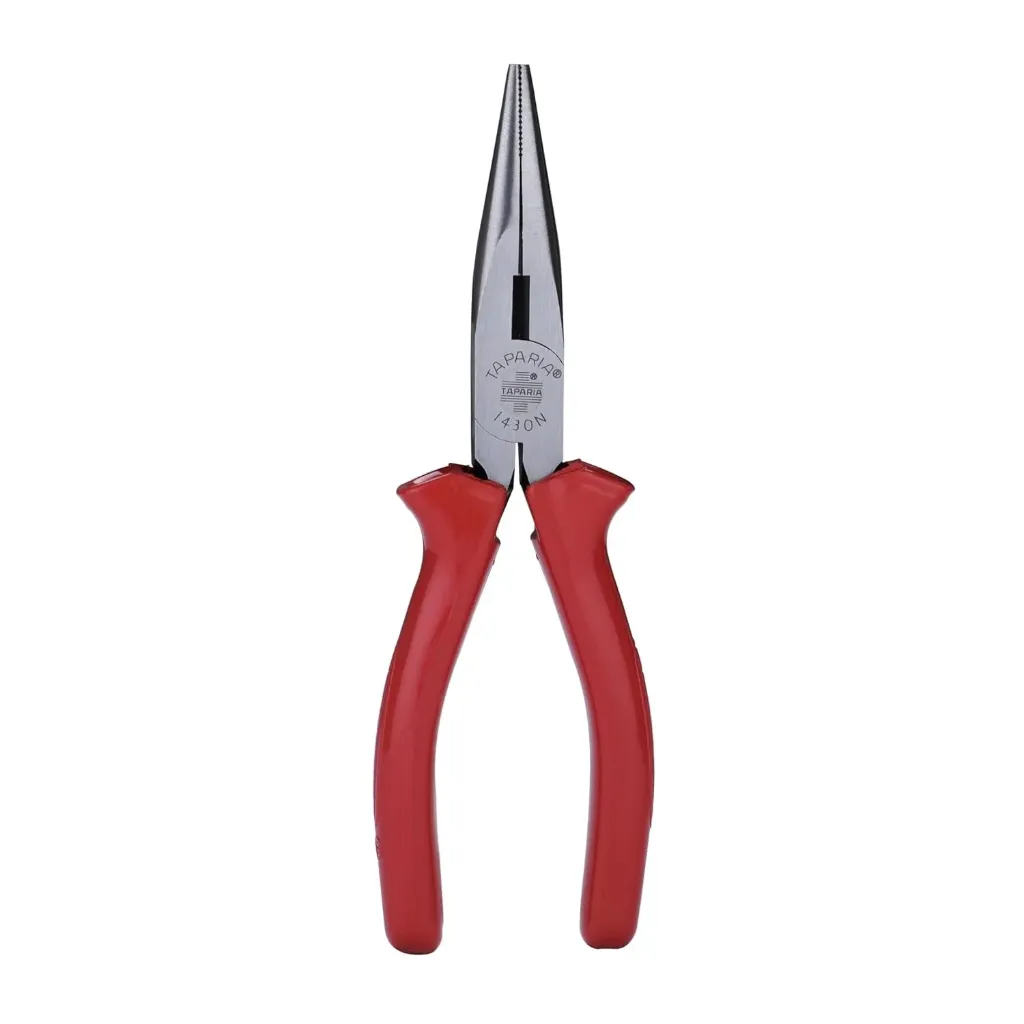 Taparia 1430-6 Long Nose Plier | Forged High-Grade Steel | 165mm | Standard Grade | IS 5658-1990