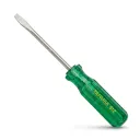 Taparia Flat Screw Driver | High Grade Steel, Magnetised Tip, IS 844-1979