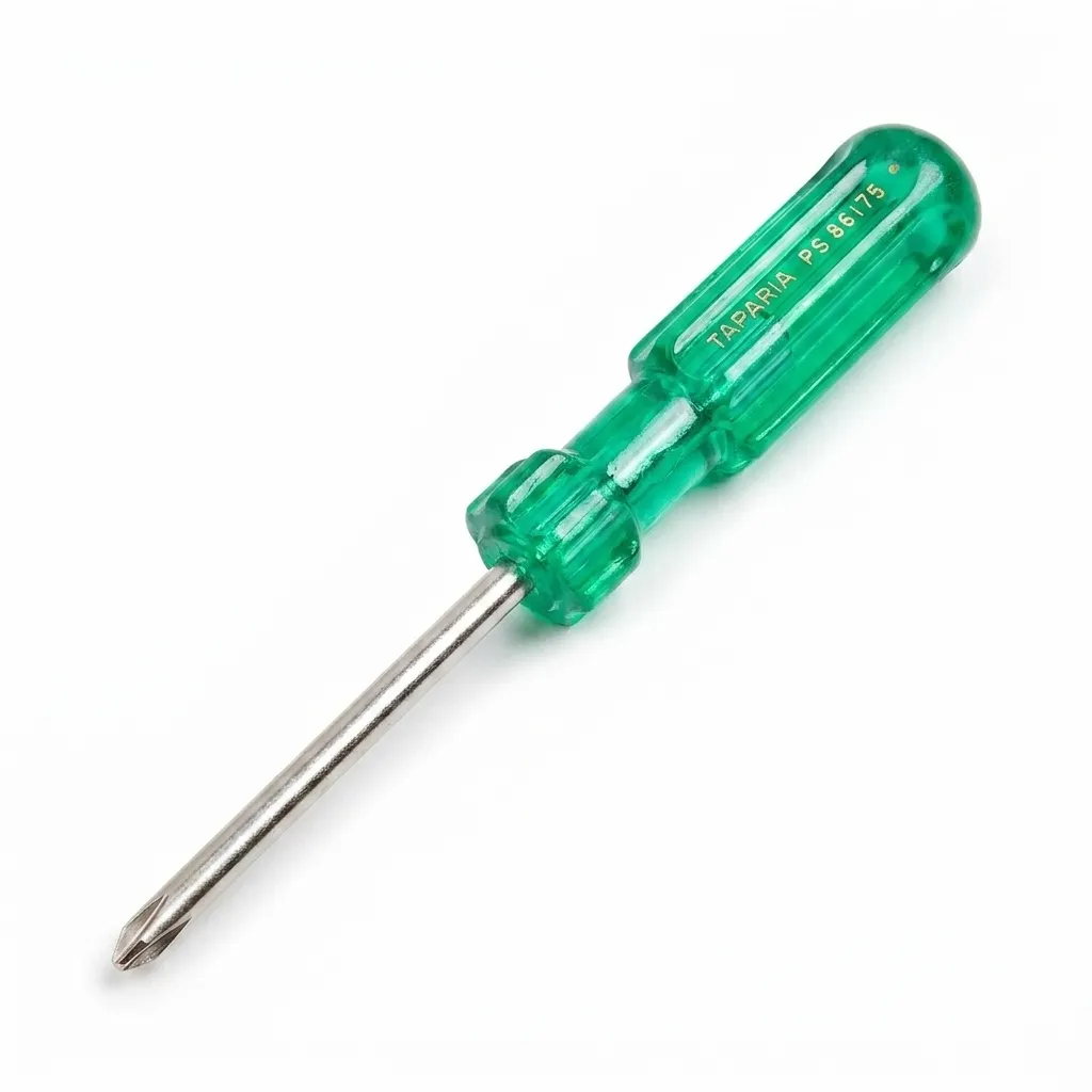Taparia Philips Screw Driver | Magnetized Tip, Heat Treated Blade, IS 844-1979