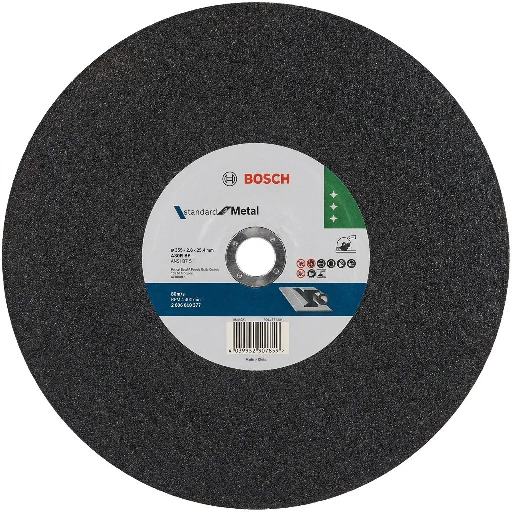Bosch 2608619377 Cutting Disc 14 Inch for Metal