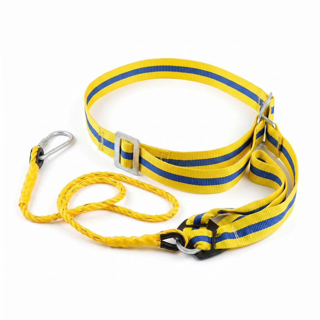 Standard Full Body Safety Harness Single Lanyard