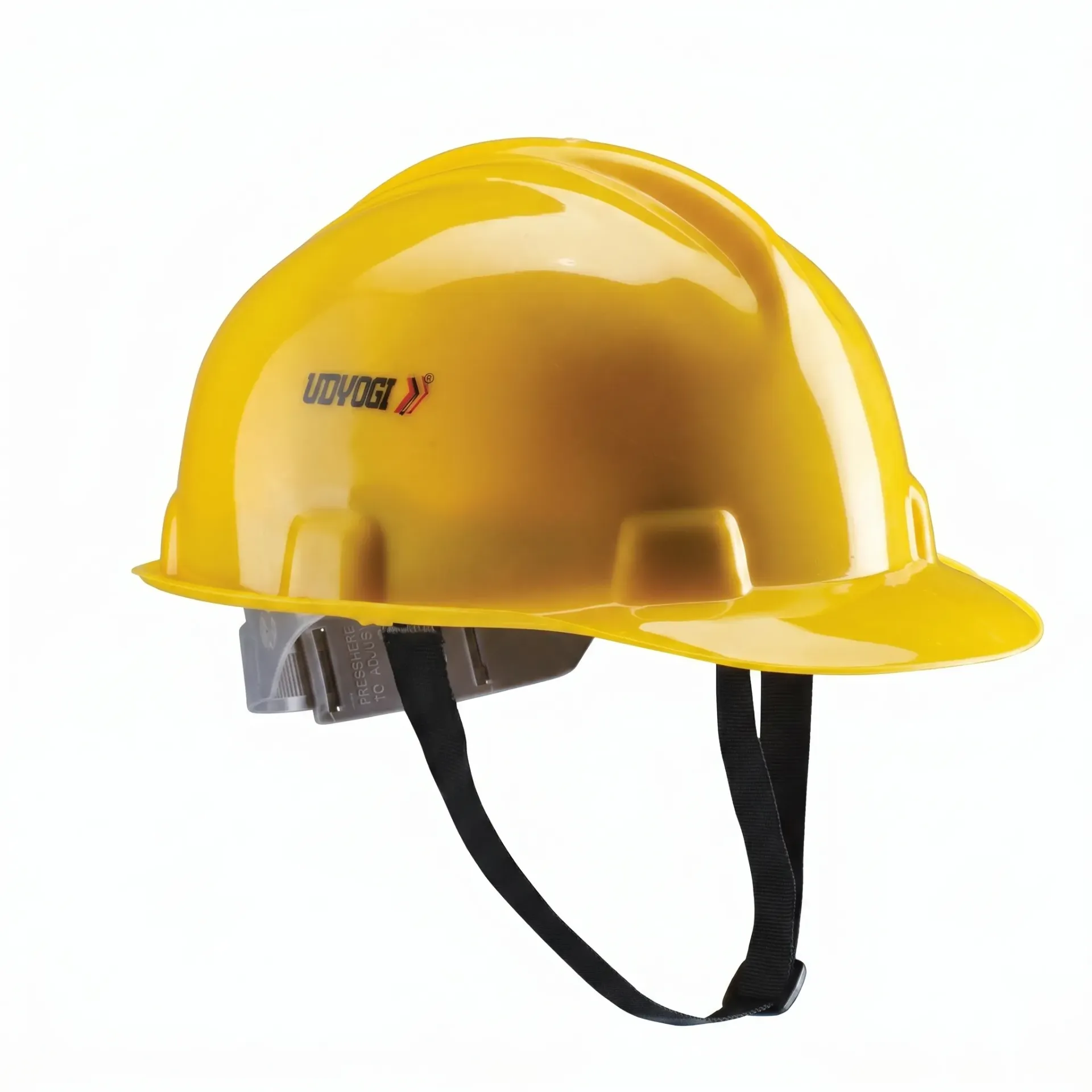 Udyogi UI 1211 HDPE Safety Helmet - DGMS Approved, 6-Point Slip Fit