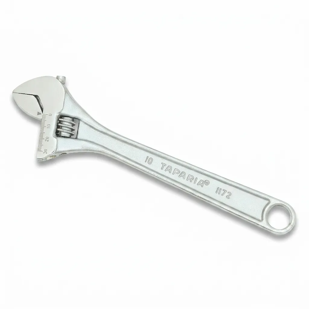 Taparia Nickel Chrome Adjustable Spanner